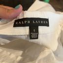 Ralph Lauren  Black Label white lace up cropped pants Photo 3