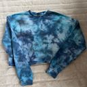 Gildan Cropped Tie Dye Sweatshirt Photo 2