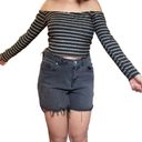 Light Before Dark Urban Outfitters Multicolored Striped Sparkly Top Photo 0