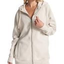 Vuori  Restore Zip Up Hoodie in Salt L Photo 3