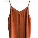 Nine West NWOT  rust colored tank Photo 0