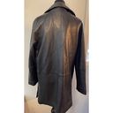 Butter Soft Leather Limited Black Button   Leather Jacket Mob Wife Women’s Medium Photo 1