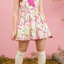 Dolls Kill Sugar Thrillz Floral Garden Peter Pan Collared Dress Photo 0