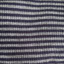 LA Made New  Striped Ribbed Knit Long Sleeve Henley Mini Dress Navy Grey Photo 14