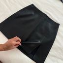 Aritzia Sunday Best Faux Leather Skirt Photo 2