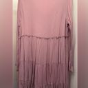 Altar'd State Altar’d state Chic Pink Long-Sleeve Dress Photo 1