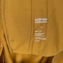 Girlfriend Collective  50/50 Classic Jogger Sweatpants Cotton Sycamore Mustard M Photo 5