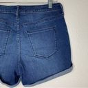 Universal Threads Universal Thread High Rise Midi Denim Shorts Photo 7