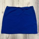 Edikted Blue Mini Skirt Photo 0