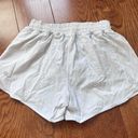 Lululemon White Hotty Hot Shorts 4” Photo 1