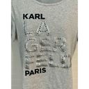 Karl Lagerfeld  Paris Embellished T-Shirt Photo 1