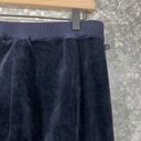 Ralph Lauren Lauren  LRL Women's Y2K Blue Velour Track Pants - Size Petite Medium Photo 4