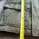 Aeropostale  Olive Green Faux Fur Hooded Parka Coat XS Photo 13