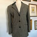 Houndstooth Vintage  Blazer Jacket Photo 2