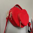 Like Dreams Red Pink Zipper Heartbreaker Valentines Day Heart Shaped Purse Bag‌‌ Photo 2