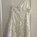 Lulus White Sequin Dress Photo 3