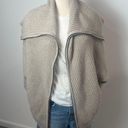 BCBG MAXAZRIA Full Zip Wide Collar Sweater Photo 1