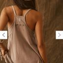 Free People Movement Hot Shot Mini Dress | NWOT | Small | Mocha Latte Photo 2