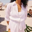 ANDIE  The Corvo Button Up Top CoverUp White size S NWT Photo 0