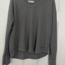 Hollister Gray Long Sleeve Waffle Shirt Photo 0