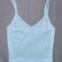 Glassons sky blue tank with bow Photo 0