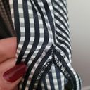 Victoria's Secret  Black and White Gingham Robe Photo 5