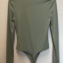 Army Green Peekaboo Bodysuit Size M Photo 1