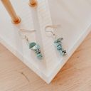 Dainty Turquoise Earrings Blue Photo 0