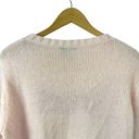 Wooden Ships  Caprice Angel Knit Sweater Pink Sapphire Mohair Wool Slouchy Medium Photo 11