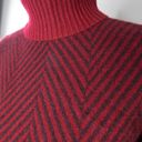 Lands'End MWOT  women's cashmere red turtleneck sweater, size XS Photo 2
