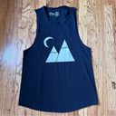 Zyia  Active Mountain Moon Muscle Tank Black Sz XL Photo 0