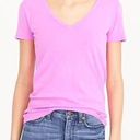 J.Crew Pink Or Purple V Neck  Photo 0