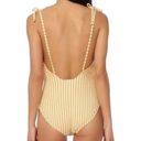 Jessica Simpson Striped One Piece Bathing Suit Photo 3