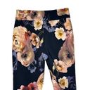 Joseph Ribkoff  Women's Sweatpants Slim Leg Floral Print Stretch Pull On Sz. 8 Photo 8