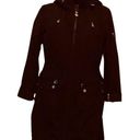 Laundry by Shelli Segal  Black Hooded Windbreaker Jacket - size Small Photo 0