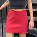 Brandy Melville Red Skirt Photo 0