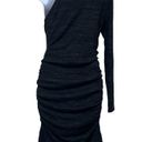 n:philanthropy n philanthropy Womens XS Electra Mini Dress Charcoal One Shoulder High Neck NWT Photo 3