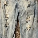 Guess  Light Wash Capri Distressed Jeans Photo 1