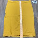 Anne Klein  Women’s Mustard MIDI Suit Skirt Size Medium NWT Photo 4