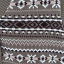 Blair  Vintage Brown Cream Fair Isle Grannycore Cottagecore Retro Sweater Vest L Photo 5