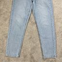 American Eagle  Strigid Mom Jean High Rise Stretch Blue Breeze Size 6 Photo 6