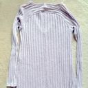 We The Free  Distressed Hem Sweater, Lilac Purple, Size XS Photo 1