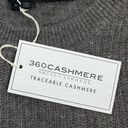 360 Cashmere  Laurel Cashmere Striped Sweater Puff Shoulder Size S Photo 8