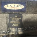L.A. Blues NWT  Brand Denim Pencil Skirt With Pockets Button Zipper Closure Size 14 Photo 7
