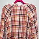 st. john's bay  Western Rodeo Coastal Cowgirl Breathable Womens Plaid Shirt Small Photo 6