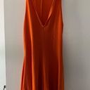 ZARA  Orange Cotton Dress Photo 1