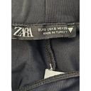 ZARA  Women's Black Pull-On Biker Compression Shorts Elastic Waist Size Small Photo 4