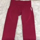 Gymshark Seamless Energy High Waisted Leggings Beet Size Large Photo 3