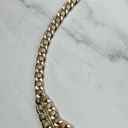 Lightweight Draped Gold Tone Metal Chain Link Belt Size XS Small S Photo 5