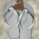 Havaianas White Flip Flops Photo 0